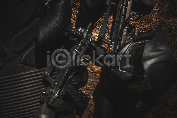 사람없음 JPG 포토 가스총 레저 레포츠 방탄복 서바이벌 서바이벌게임 숲 안전장비 액티비티 야외 여름(계절) 인제군 주간 총 총알 헬멧