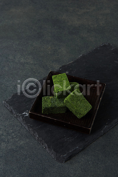사람없음 JPG 포토 검은배경 그릇 누끼 매생이 스튜디오촬영 식재료 실내 오브젝트 해조류 해초