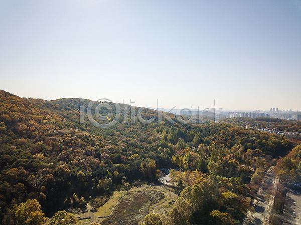분위기 사람없음 JPG 포토 하이앵글 항공촬영 가을(계절) 가을풍경 경기도 산 시흥 야외 전경 주간 하늘
