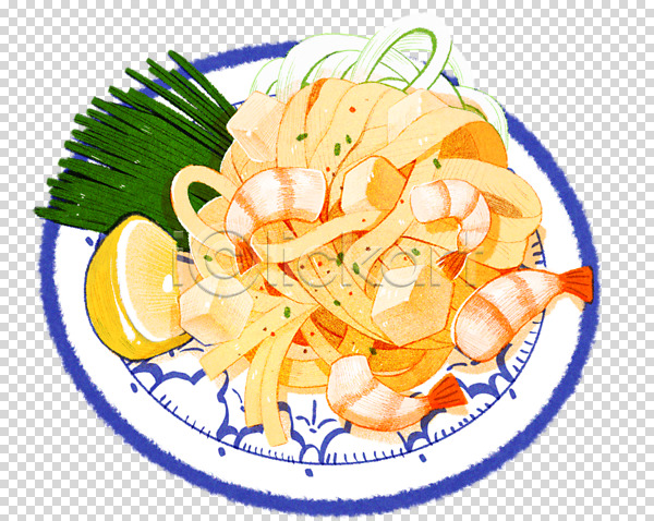 사람없음 PNG 편집이미지 누끼 동남아음식 레몬 맛있는 볶음면 새우 접시 태국음식 팟타이 편집 편집소스