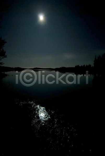 신비 사람없음 JPG 포토 해외이미지 달 달빛 얼음 파란색 호수
