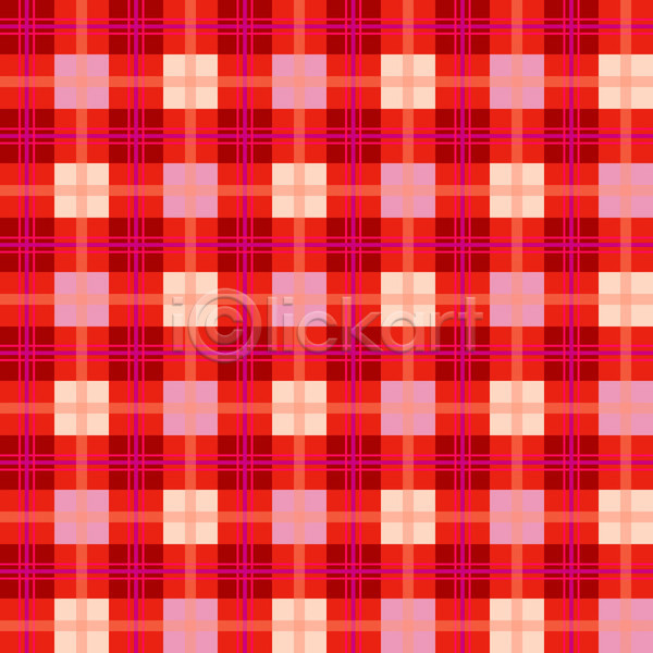 사람없음 EPS 일러스트 해외이미지 디자인 빨간색 체크무늬 패턴 패턴백그라운드