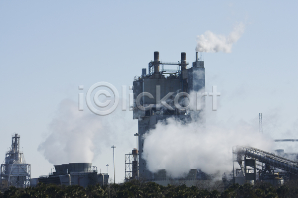 사람없음 JPG 포토 해외이미지 공장 굴뚝 산업 수증기 식물 에너지 오염 장비 제조 탑 환경 힘