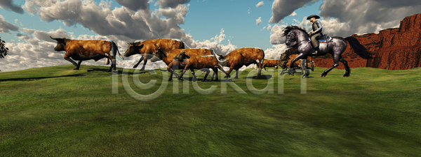 군중 남자 사람 사람없음 성인 JPG 포토 해외이미지 기수 동물 라이더 로데오 모자 목장 미국 밧줄 서쪽 소 승차 안장 영웅 용기 카우보이 해외포토 황소