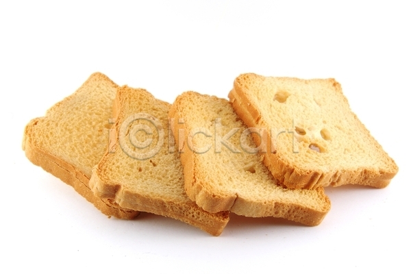 사람없음 JPG 포토 해외이미지 식빵 실내 크래커 흰배경