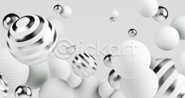 사람없음 3D PSD 디지털합성 편집이미지 3D소스 백그라운드 여러개 오브젝트 원형 은색 이벤트 점 줄무늬 편집소스 흰색