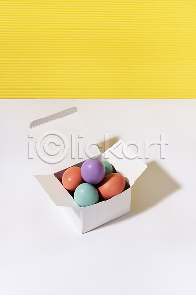 사람없음 JPG 포토 하이앵글 계란 누끼 상자 스튜디오촬영 실내 여러개 오브젝트 컬러풀