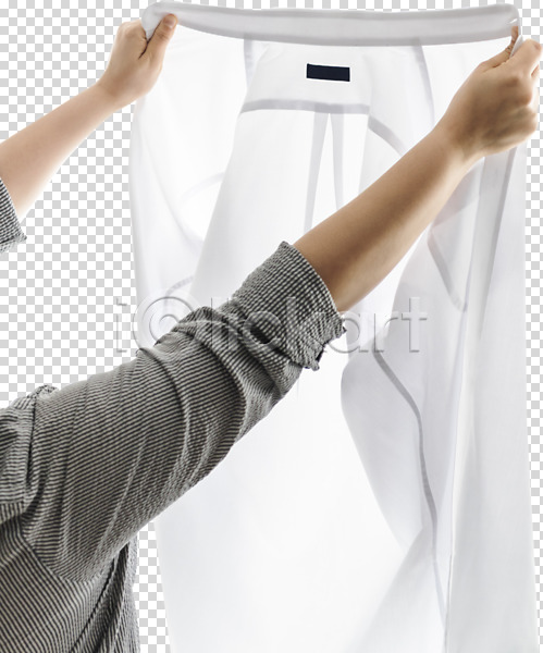 깨끗함 40대 신체부위 여자 중년 한국인 PNG 편집이미지 가사 누끼 들기 빨래 세탁용품 손 와이셔츠 주부 청결 편집소스 확인