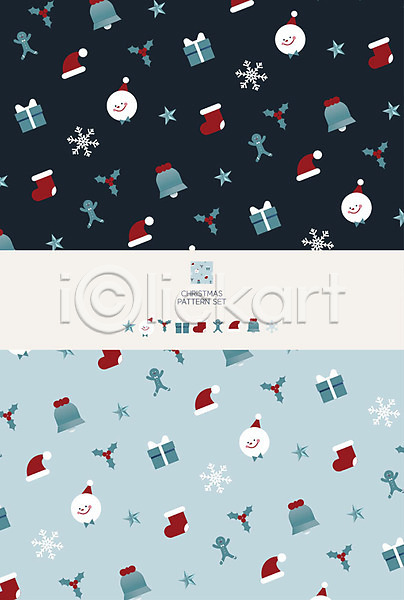 사람없음 AI(파일형식) 일러스트 겨울 겨울배경 눈사람 눈송이 디자인 백그라운드 선물상자 세트 종 진저쿠키 컬러풀 크리스마스양말 패턴 패턴백그라운드 포인세티아 포장지