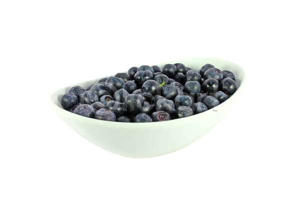 달콤 신선 사람없음 JPG 포토 해외이미지 건강 고립 과일 다이어트 디저트 맛있는 먹기 블루베리 사발 숙성 여름(계절) 음식 자연 파란색 흰색