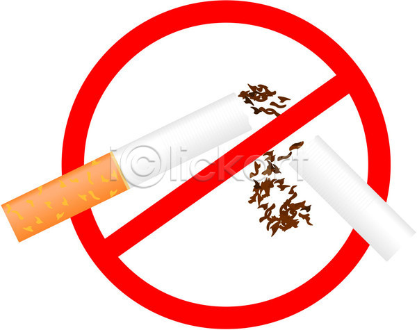 사람없음 EPS 일러스트 해외이미지 금연 금지 담배 담배꽁초 담뱃잎 손상 자르기 흡연 흡연금지