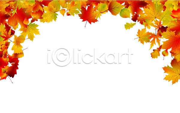 사람없음 EPS 일러스트 프레임일러스트 해외이미지 가을(계절) 낙엽 단풍 백그라운드 카피스페이스 프레임