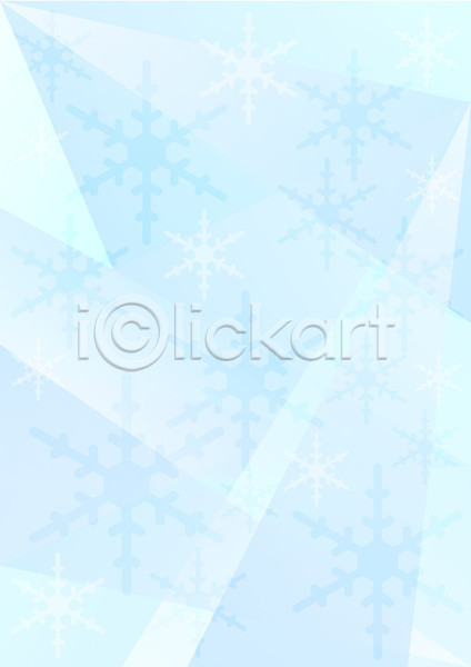 EPS 일러스트 해외이미지 겨울 그래픽 냉동 눈송이 디자인 백그라운드 얼음 추상 크리스마스 파란색