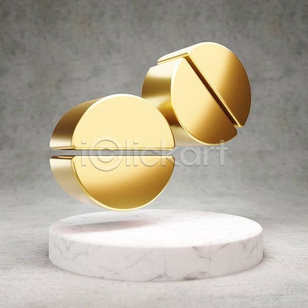 사람없음 3D JPG 포토 해외이미지 광택 금색 디지털 심볼 알약 황금