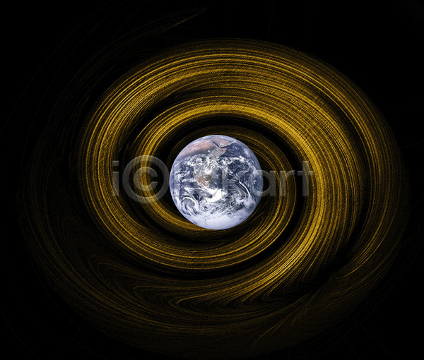 사람없음 JPG 포토 해외이미지 미술 소용돌이 우주 지구 추상 컨셉 행성 황금