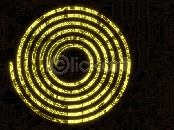 미래 사람없음 JPG 일러스트 포토 해외이미지 감싸기 광 나선형 노란색 디자인 미술 불꽃(불) 사인 심볼 에너지 원형 자료 전자 컴퓨터 프로세서 하드웨어 힘