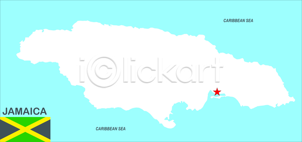 사람없음 JPG 포토 해외이미지 검은색 깃발 섬 세계 자메이카 지도 지리 해외포토