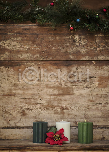 설레임 휴식 사람없음 JPG 포토 겨울 꽃 세개 식물 야외 오브젝트 장식볼 주간 초 크리스마스 크리스마스용품 탁상 포인세티아