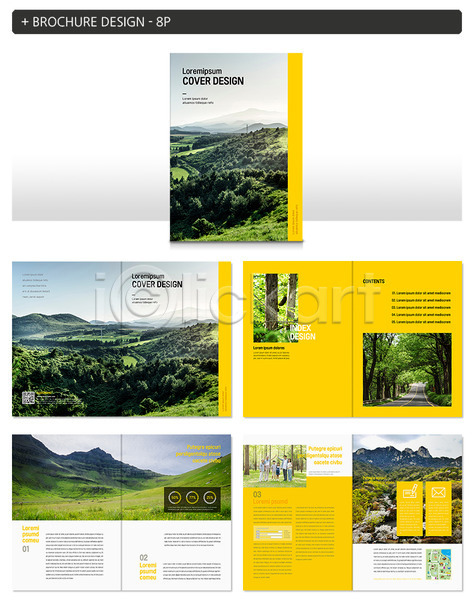 즐거움 남자 여러명 여자 한국인 INDD ZIP 인디자인 템플릿 가족 계곡 나무 노란색 대가족 리플렛 산 숲 인포그래픽 자연 초록색 초원(자연) 팜플렛 풍경(경치)