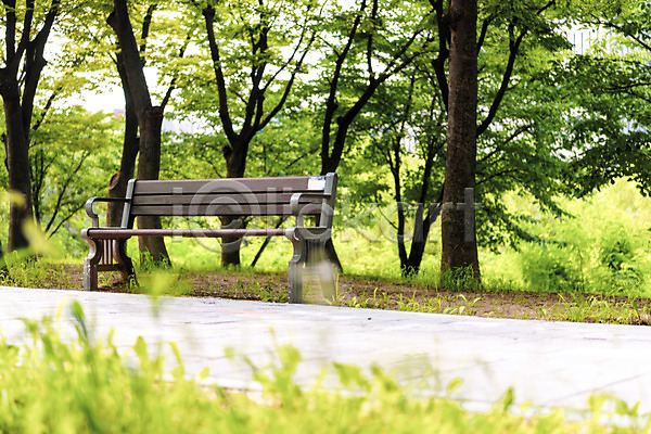 휴식 사람없음 JPG 포토 공원 기다림 벤치 산책로 야외 여름(계절) 의자 자동차 주간 풍경(경치) 휴식처