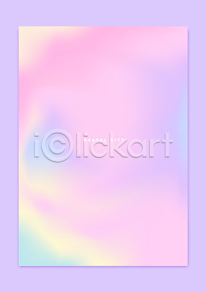포근함 사람없음 AI(파일형식) 일러스트 그라데이션 물결무늬 백그라운드 봄 봄배경 분홍색 파스텔톤 포스터 프레임
