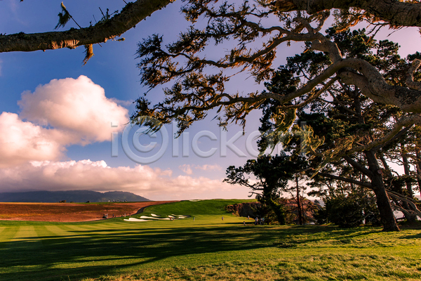 사람없음 JPG 포토 해외이미지 골프 골프장 미국 초록색 캘리포니아 페어웨이