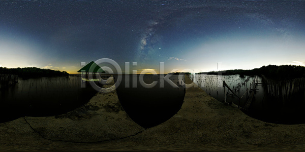 감성 분위기 사람없음 JPG 포토 해외이미지 몽환 밤하늘 별 야간 야외 은하수(은하) 파노라마 호수