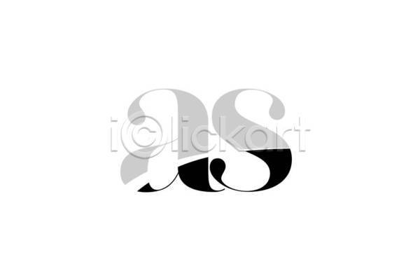 EPS 아이콘 일러스트 템플릿 해외이미지 A S 검은색 디자인 모양 백그라운드 브랜딩 비즈니스 신분 심볼 알파벳 엘리먼트 편지 활자 회사 흰색