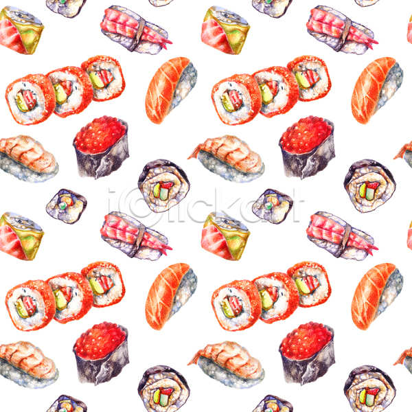 사람없음 JPG 포토 해외이미지 군함말이 군함말이초밥 디자인 롤스시 백그라운드 새우초밥 연어초밥 일본음식 캘리포니아롤 패턴 패턴백그라운드