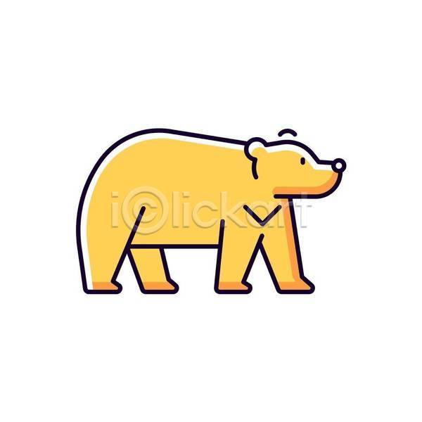 귀여움 사람없음 EPS 일러스트 해외이미지 곰 곰캐릭터 만화