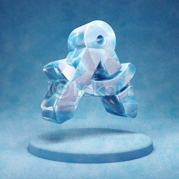 사람없음 3D JPG 입체 포토 해외이미지 얼음 오브젝트 컴파스 파란색