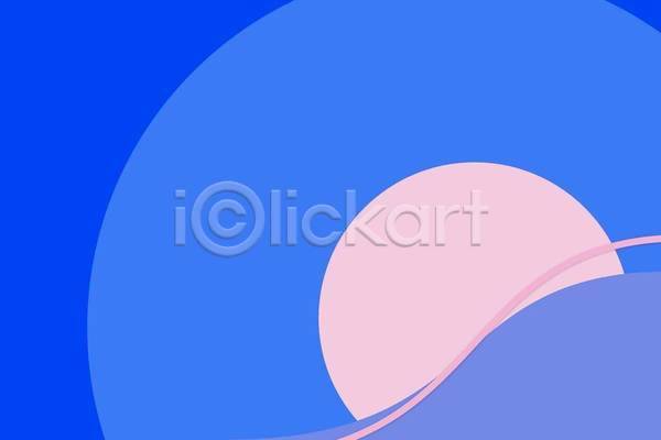 사람없음 EPS 일러스트 해외이미지 곡선 백그라운드 분홍색 원형 추상 파란색