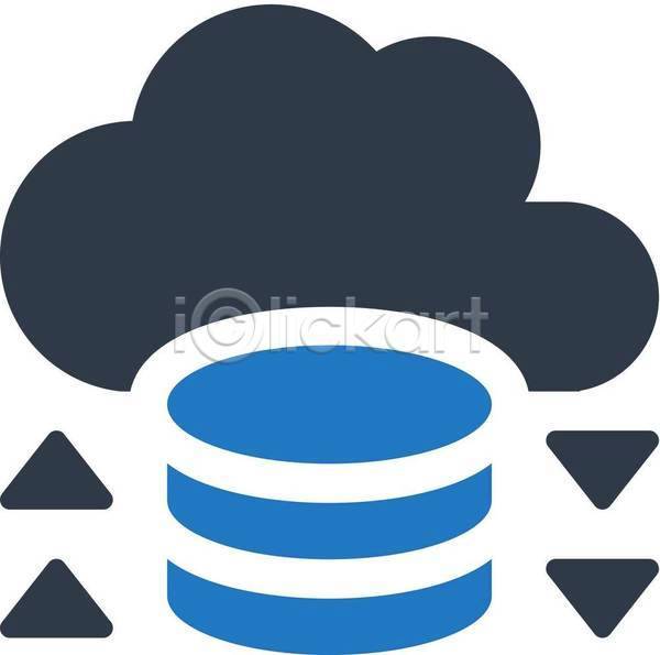 EPS 아이콘 일러스트 해외이미지 구름(자연) 데이터베이스 수납 심볼 자료