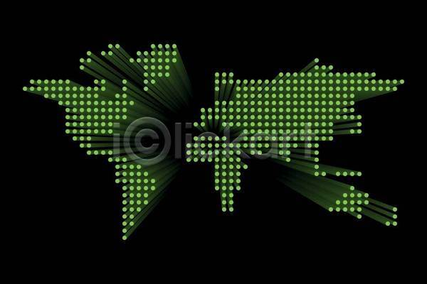 미래 EPS 일러스트 해외이미지 검은색 글로벌 네온 네트워크 대륙 디자인 디지털 모션 백그라운드 벽지 빛 세계 속도 아프리카 어둠 연결 조명 지구 지도 지리 초록색 추상 컨셉 컴퓨터 통신 패턴 효과