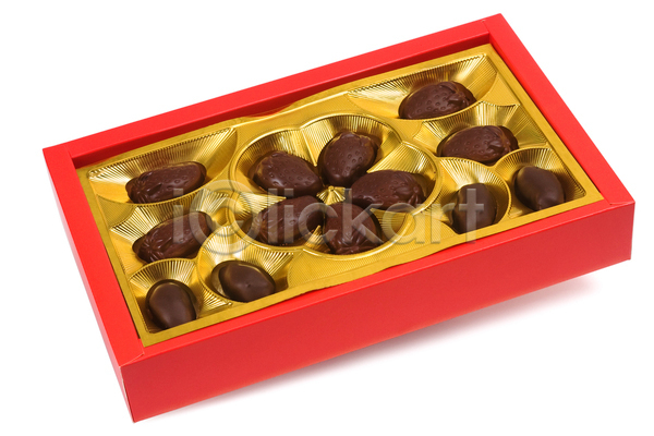 사람없음 JPG 포토 해외이미지 갈색 꽃 발렌타인데이 상자 초콜릿 포장