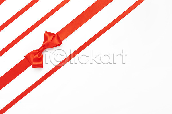 축하 사람없음 JPG 포토 하이앵글 끈 누끼 리본 매듭 빨간색 선물 스튜디오촬영 실내 오브젝트 포장 플랫레이 한개 흰배경