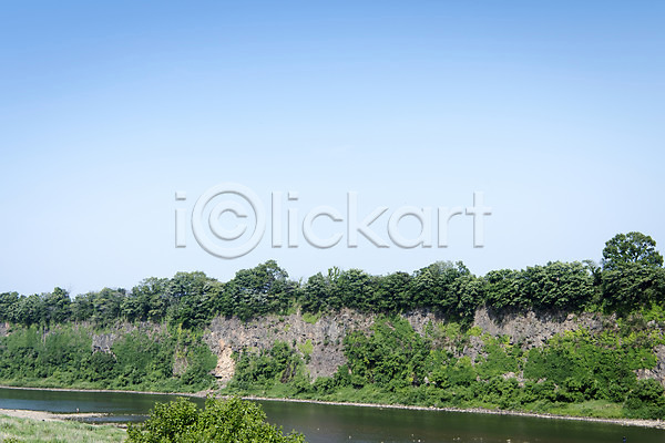 사람없음 JPG 포토 관광지 야외 여행 연천 임진강 주간 주상절리 풍경(경치) 하늘 한국