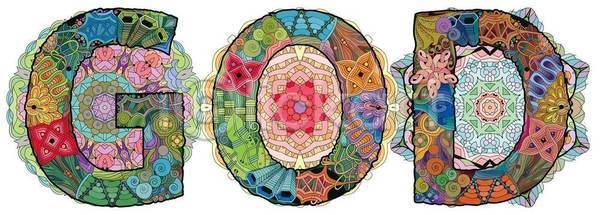 사람없음 EPS 일러스트 해외이미지 그림 단어 선 젠탱글 추상 해외일러스트