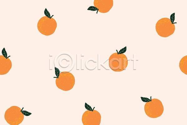 사람없음 EPS 일러스트 해외이미지 백그라운드 오렌지 주황색 패턴