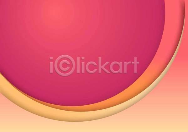 사람없음 EPS 일러스트 해외이미지 겹침 그라데이션 디자인 백그라운드 분홍색 원형 카피스페이스 프레임