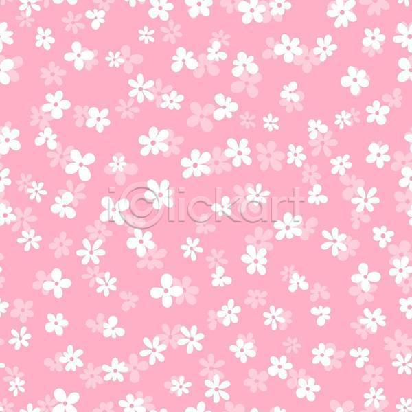 사람없음 EPS 일러스트 해외이미지 꽃 꽃백그라운드 디자인 분홍색 패턴 패턴백그라운드 플라워패턴
