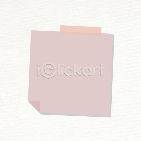 사람없음 EPS 일러스트 해외이미지 공백 디자인 문구용품 분홍색 엘리먼트 종이 카피스페이스 테이프