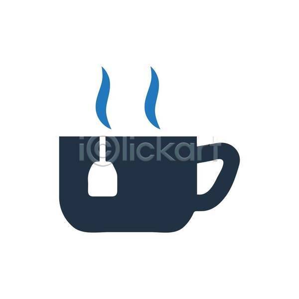 휴식 EPS 아이콘 일러스트 해외이미지 단절 심볼 음료 차(음료) 커피 컵