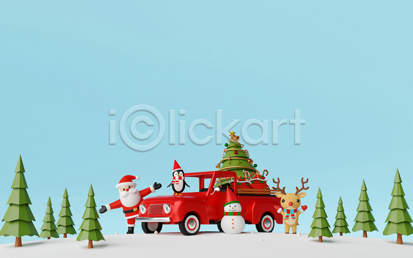 남자 노년 노인남자한명만 한명 3D JPG 디지털합성 포토 해외이미지 3D캐릭터 나무 눈사람 동물캐릭터 두마리 루돌프 보따리 산타클로스 서기 자동차 전신 크리스마스 크리스마스트리 팔벌리기 펭귄 하늘색 한대 할아버지