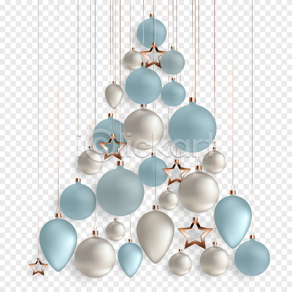 사람없음 3D JPG 디지털합성 포토 해외이미지 매달리기 별 별장식 오너먼트 크리스마스 크리스마스장식 하늘색 흰색