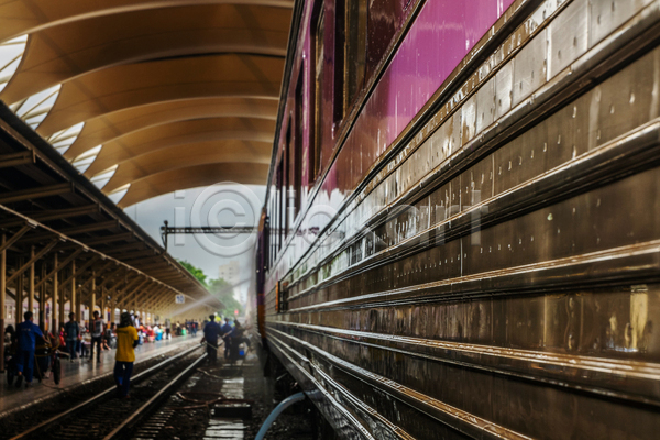 사람 사람없음 JPG 포토 해외이미지 건축양식 골동품 기계 내부 도시 디자인 방콕 백그라운드 역 일반 장식 조명 직원 청소부 태국