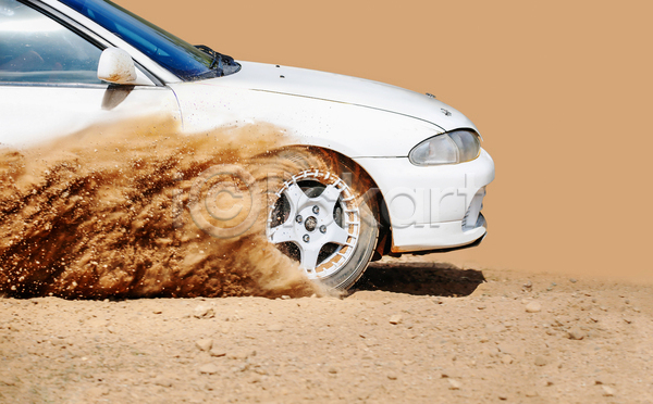 사람없음 JPG 포토 해외이미지 날리기 모래 사막 야외 운전 자동차 주간 풍경(경치)