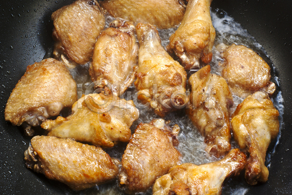 사람없음 JPG 포토 해외이미지 기름(음식) 닭날개 실내 치킨 튀김