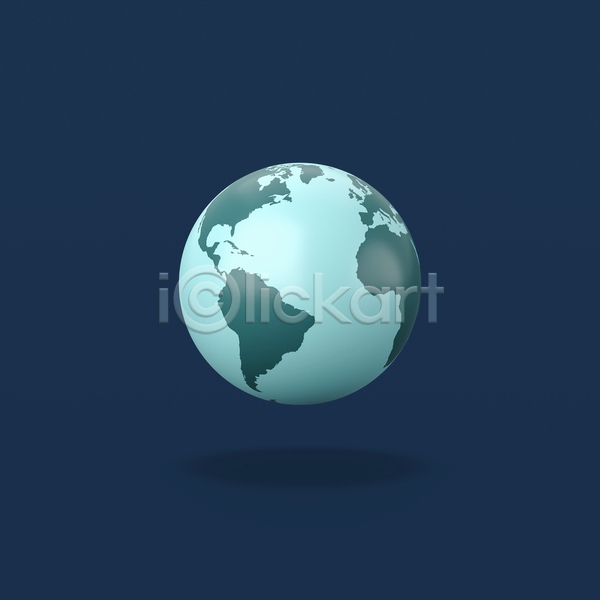 사람없음 3D JPG 일러스트 포토 해외이미지 오브젝트 지구 파란배경