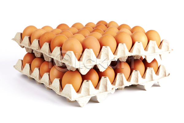 사람없음 JPG 포토 해외이미지 계란 계란판 실내 쌓기 흰배경
